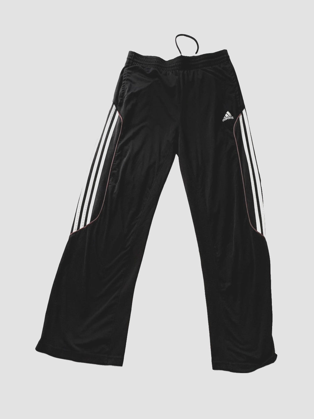 Adidas 3 Stripes Track Jogging Pants Size Small Men's Black 32 x 30